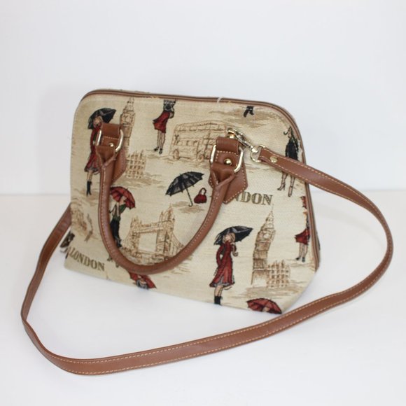 Signare London Tapestry Shoulder/HandBag - Picture 6 of 8